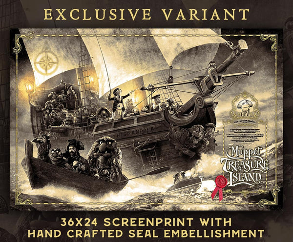 Muppet Treasure Island – Exclusive Wax Seal Variant by Kevin Wilson