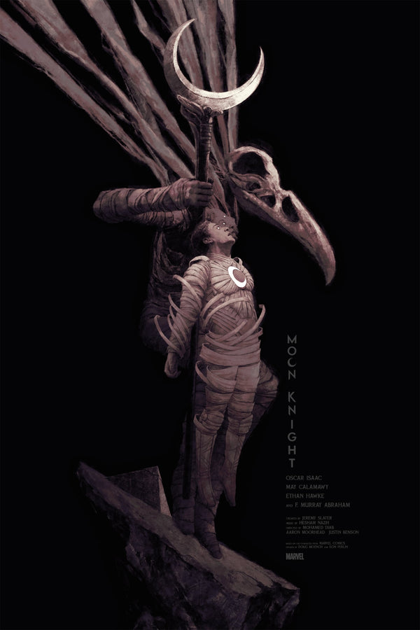 Moon Knight by Hans Woody - AP Screenprint