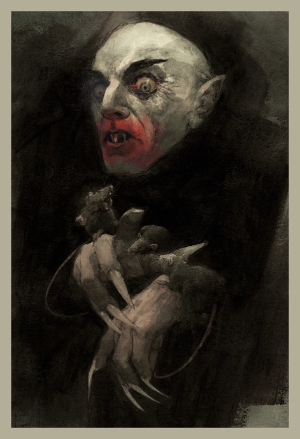 Nosferatu by Hans Woody - 'A Silent Picture' Giclee AP Edition