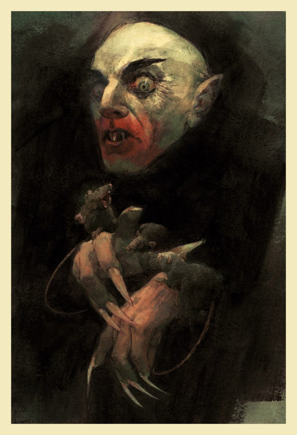 Nosferatu by Hans Woody - A Symphony of Horror Giclee AP Edition