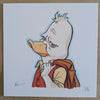 Howard the Duck - Original 5x5 Sketch by Kevin Wilson - Artists Copy