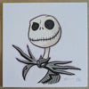 Jack Skellington - Original 5x5 Sketch by Kevin Wilson - Artists Copy