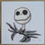 Jack Skellington - Original 5x5 Sketch by Kevin Wilson - Artists Copy
