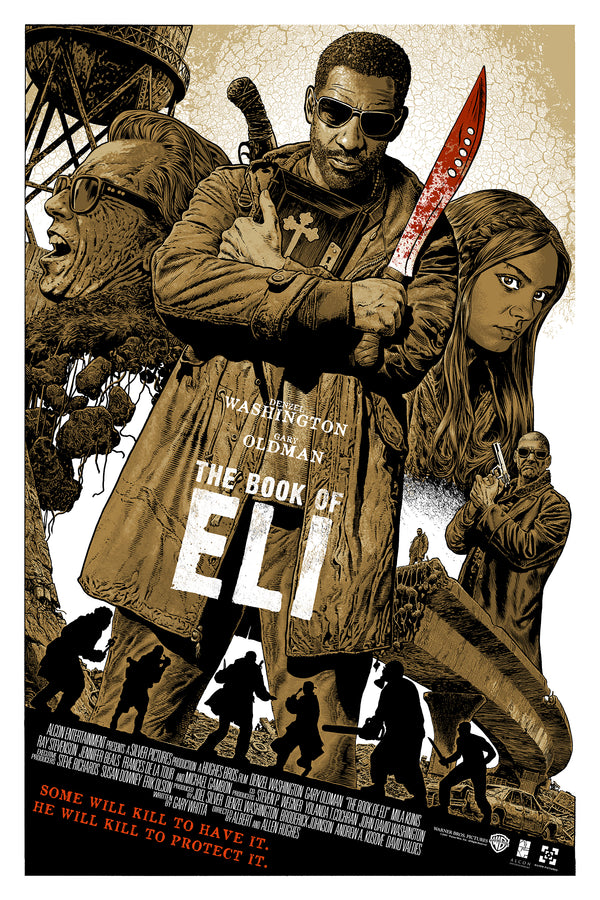 Book of Eli by Chris Weston - Screenprint - AP Edition