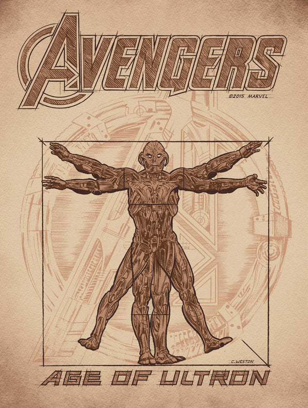 Avengers: Age of Ultron Variant by Chris Weston - Screenprint - AP Edition