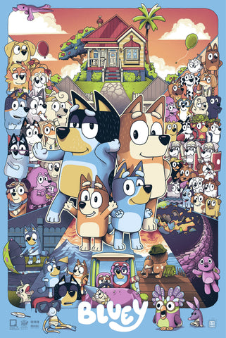 Bluey by Mark Bell (Shipping Only)
