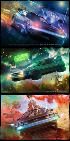 Back to the Future by Kevin Wilson - AP Foil Variant Edition SET