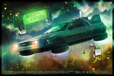 Back to the Future II by Kevin Wilson - AP Foil Variant Edition