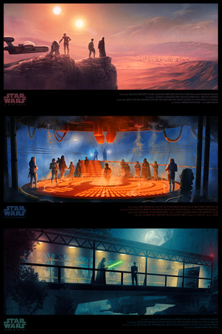 Star Wars Panorama set by Kevin Wilson - AP Regular Edition (TITLED)