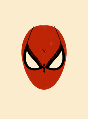 Spiderboobs by Olly Moss