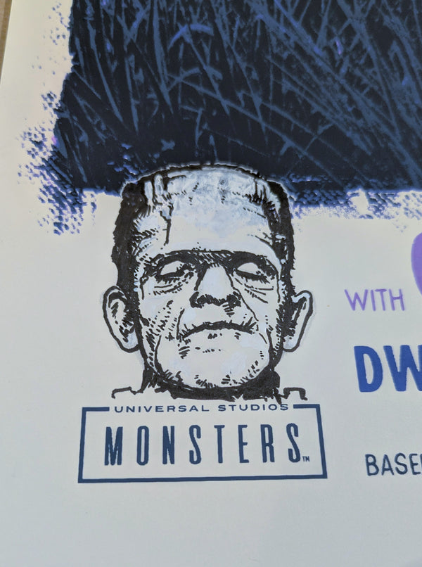 Frankenstein – Hand-Remarqued Artist Edition by Kevin Wilson
