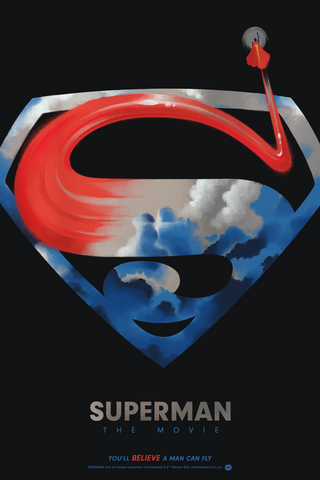 "Superman" by Lyndon Willoughby - AP Foil Edition