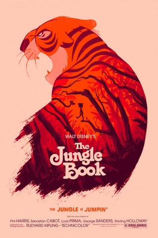 Jungle Book by Olly Moss
