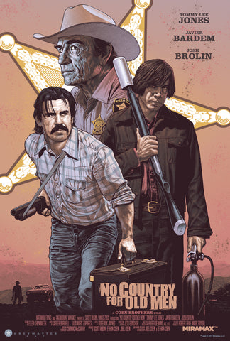 No Country For Old Men by Chris Weston - Screenprint - Regular AP Edition