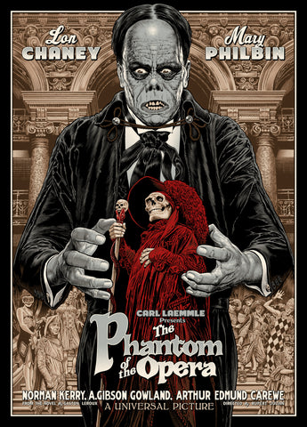 The Phantom of the Opera by Chris Weston - Screenprint - Regular AP Edition