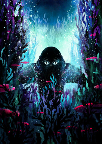 Creature from the Black Lagoon by Carly A-F
