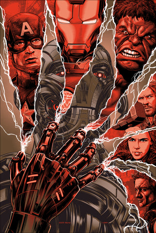 Avengers : Age of Ultron by Chris Weston - Screenprint - AP Edition